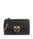 Pinko Love One Classic Schoudertas nero/antique gold