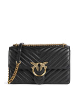 Pinko Love One Classic Schoudertas nero/antique gold