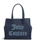 Juicy Couture Iris Distressed L Tote bag denim