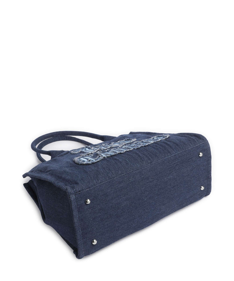 Juicy Couture Iris Distressed L Tote bag denim