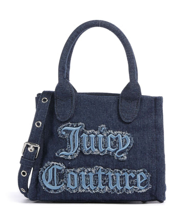 Juicy Couture Iris Distressed S Crossbody tas denim