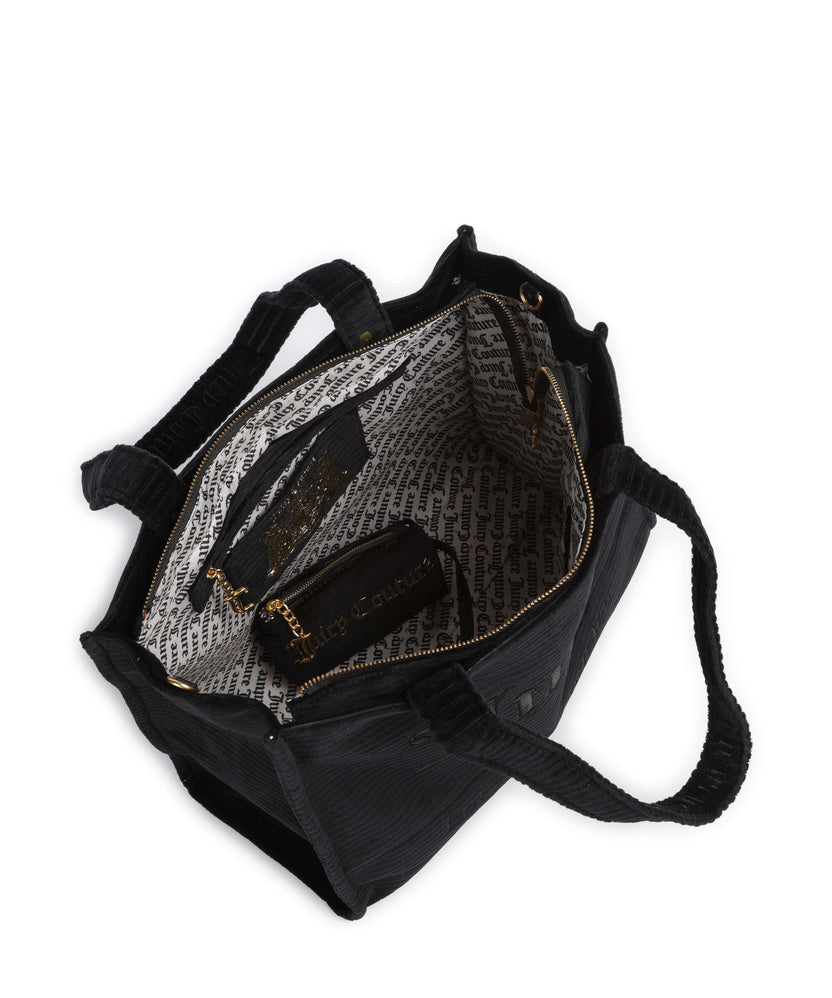 Juicy Couture Iris Velvet L Tote bag black