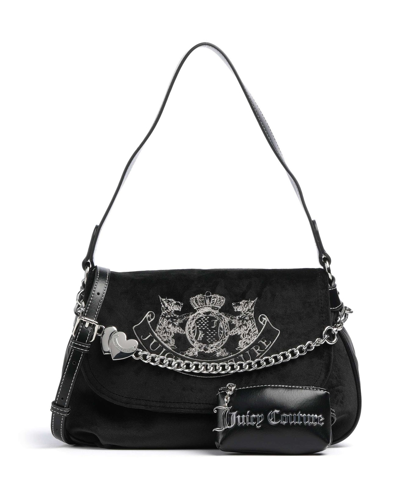 Juicy Couture Twig Narrative Shoulder bag black