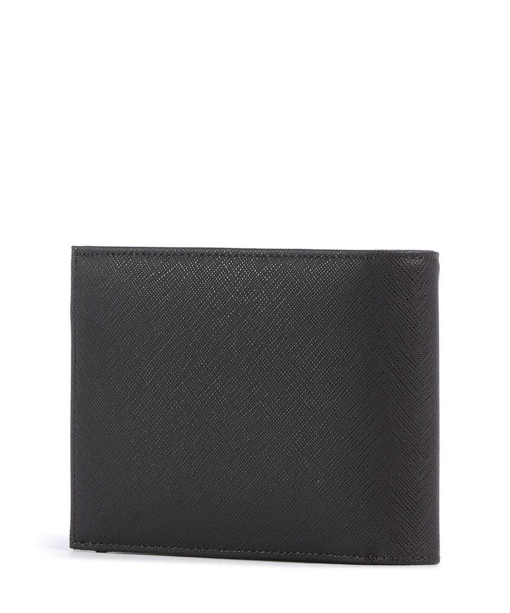 Emporio Armani Saffiano Animation Wallet ebony