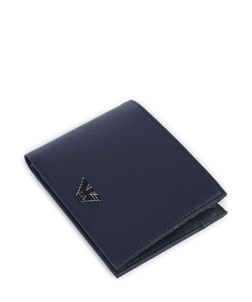 Emporio Armani Saffiano Animation Wallet medieval blue