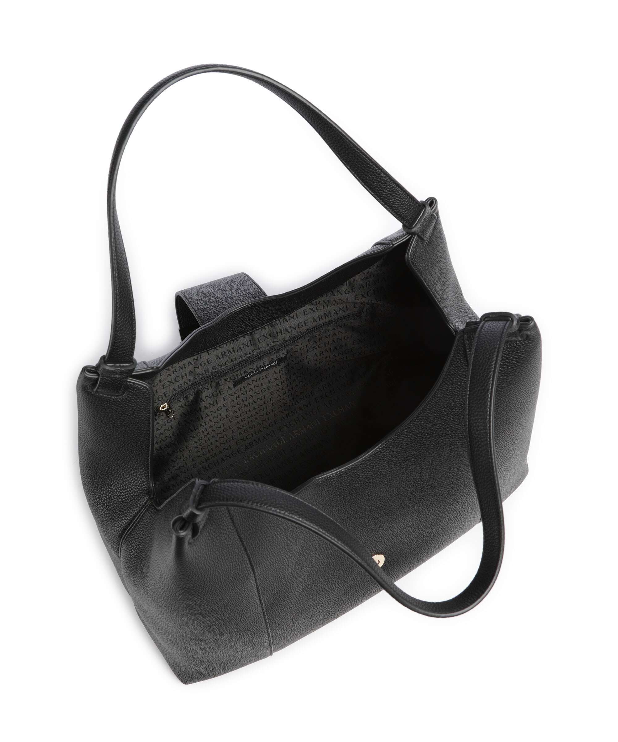 Armani Exchange Susy Soft Hobo bag black