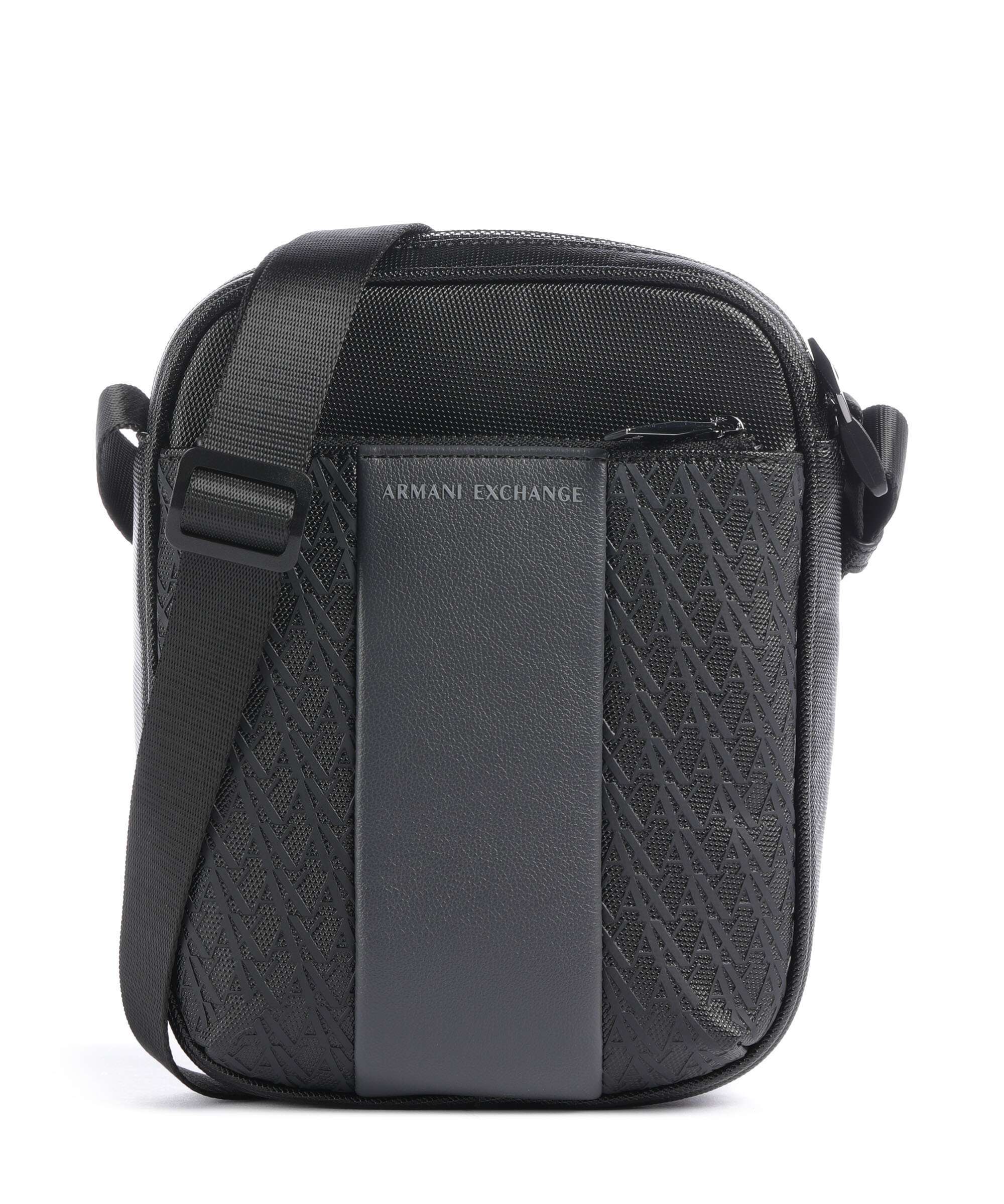Armani Exchange William Crossbody bag black/forged iron