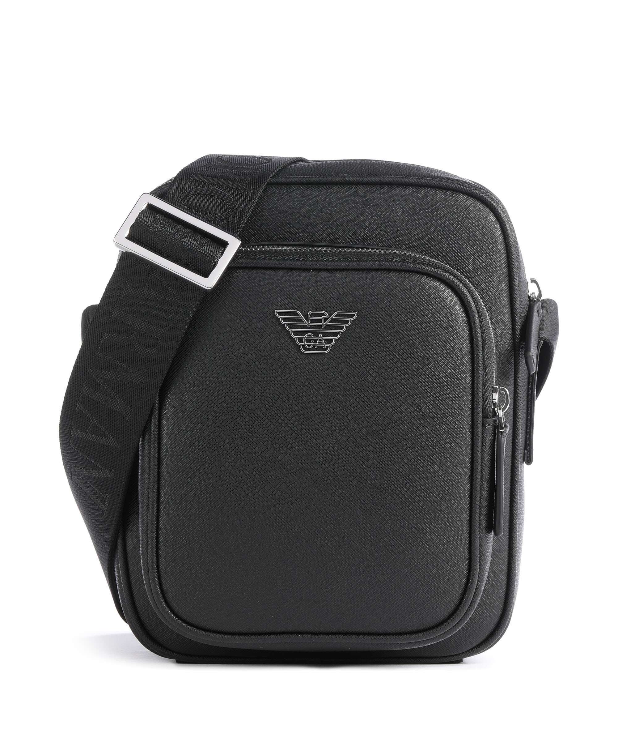 Emporio Armani Business Regenerated Crossbody bag black 