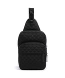 Emporio Armani Omnia Jacquard Sling rugzak black