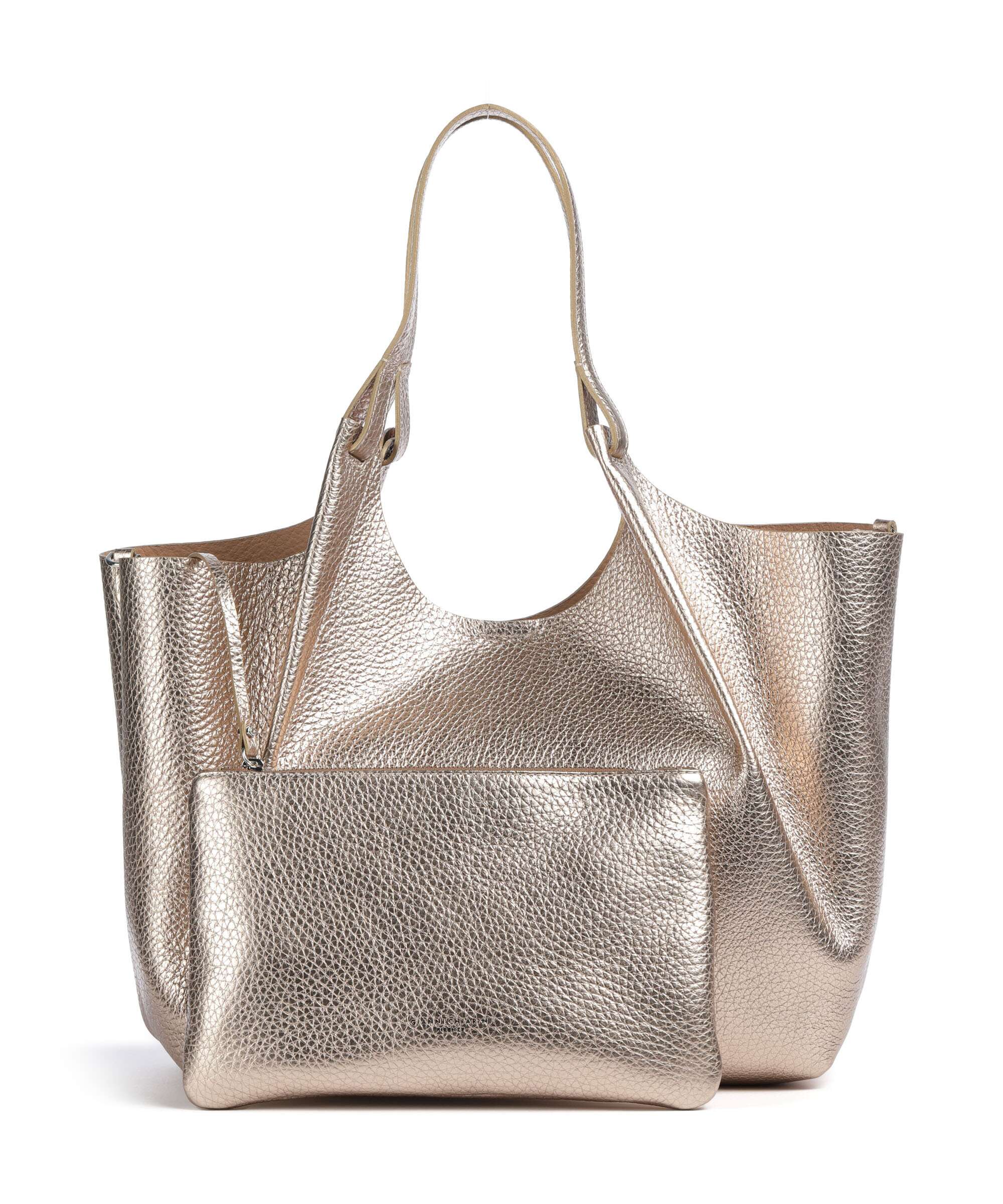 Gianni Chiarini Dua L Hobo bag mirage clay