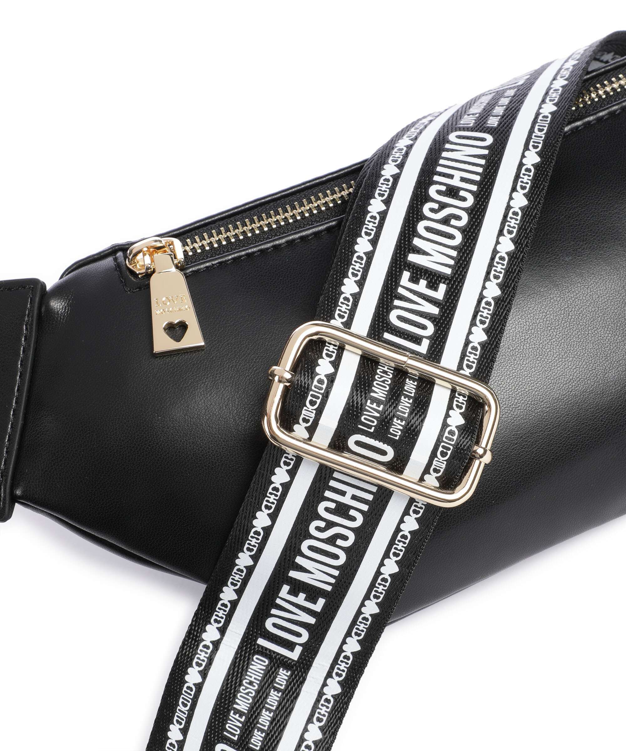 Love Moschino Ember Fanny pack nero