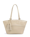 Love Moschino Item Cabas Shopper beige