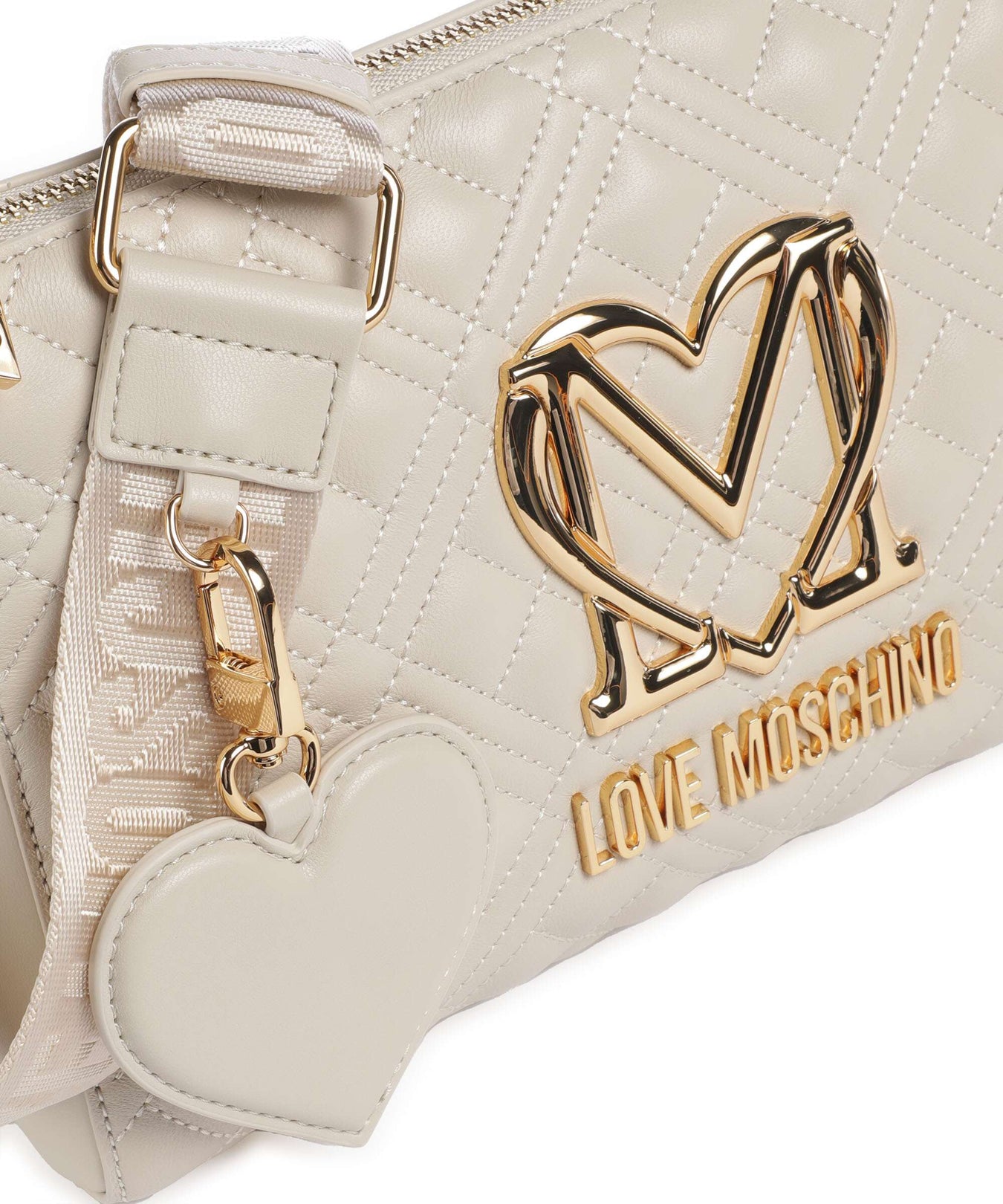 Love Moschino Allure Crossbody bag avorio