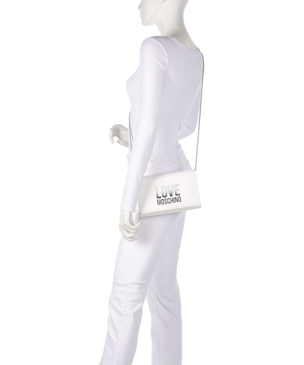 Love Moschino Smart Daily Crossbody bag bianco