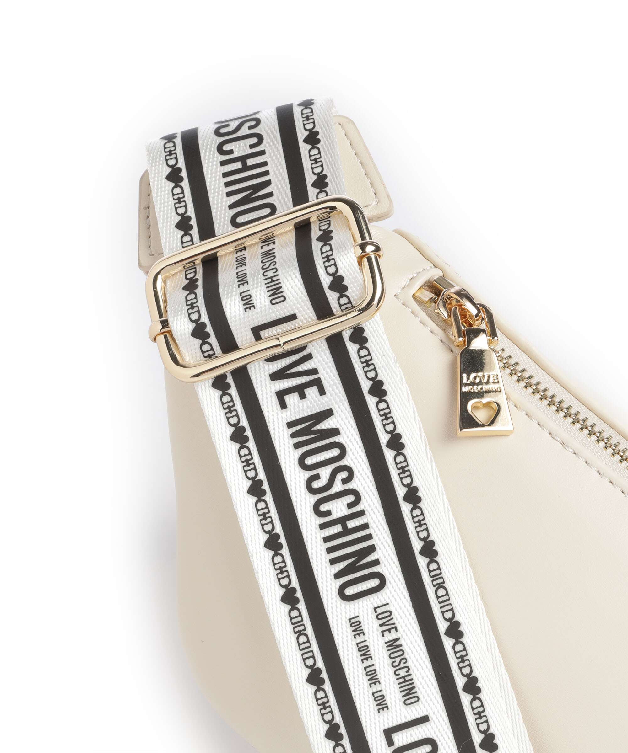 Love Moschino Ember Belt bag avorio