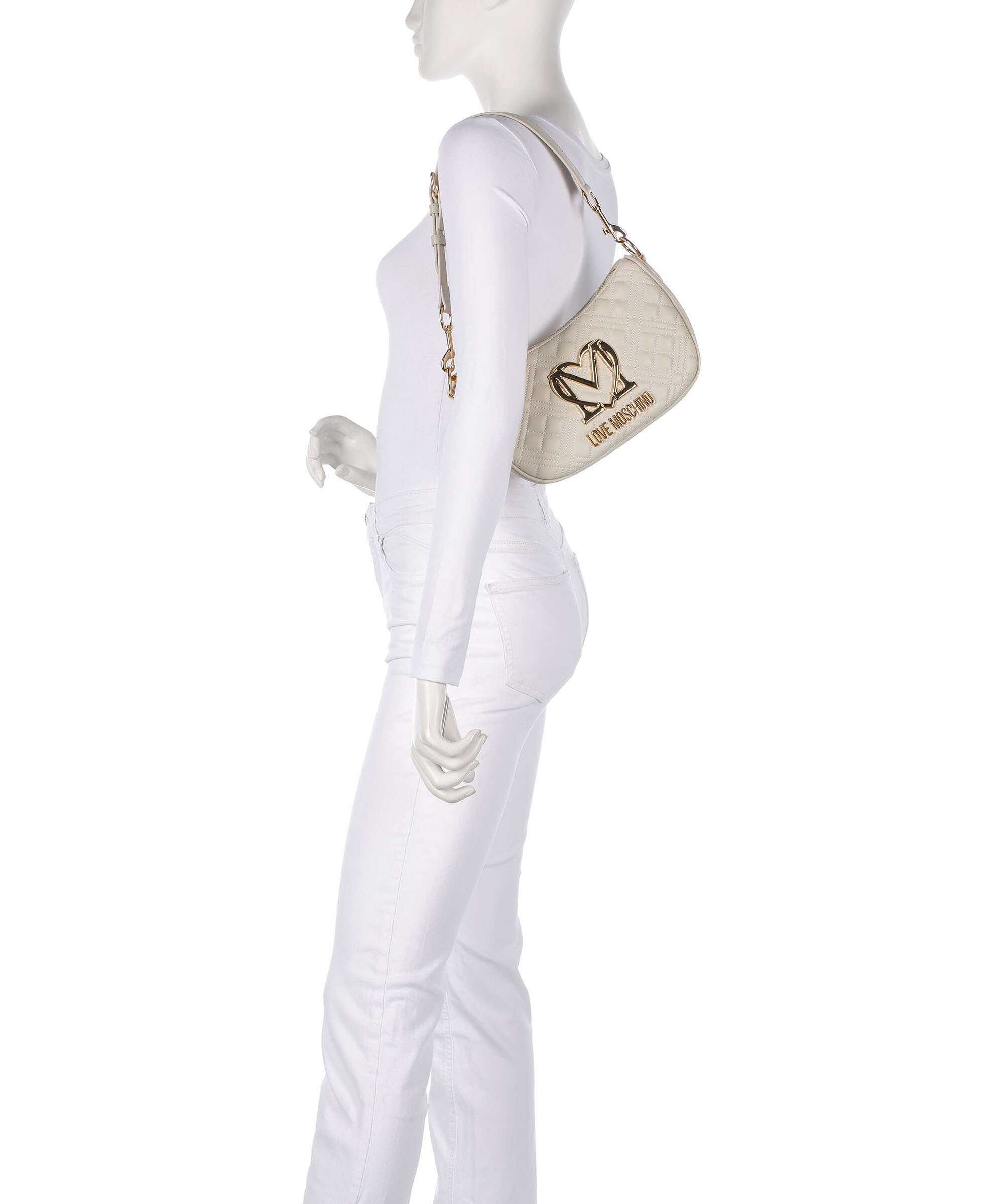 Love Moschino Allure Shoulder bag avorio
