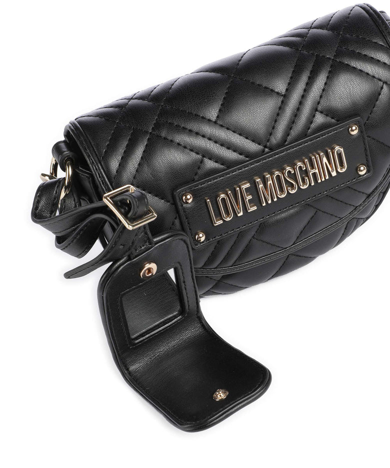 Love Moschino Quilted Crossbody bag nero