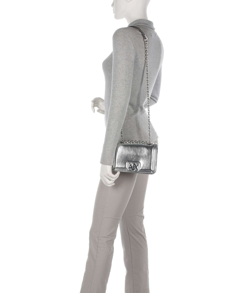 Armani Exchange Shoulder bag silver