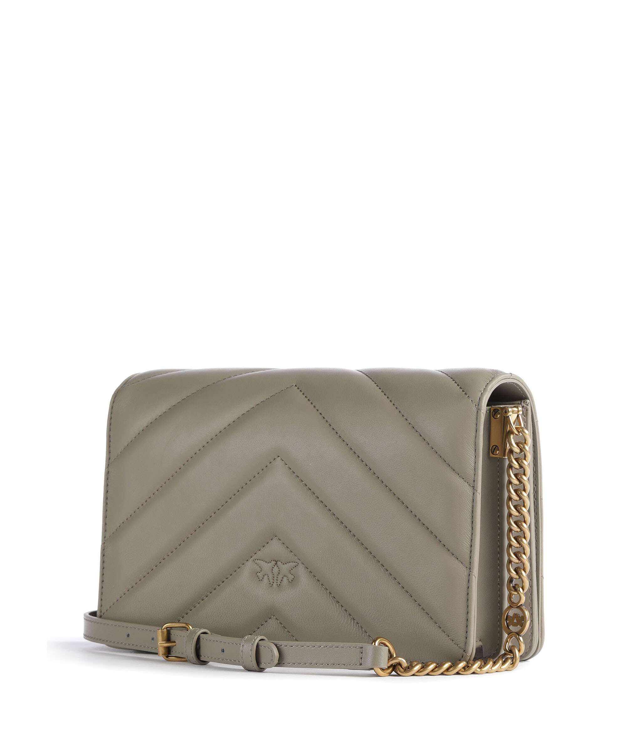 Pinko Love Click Classic Crossbody bag noce/antique gold