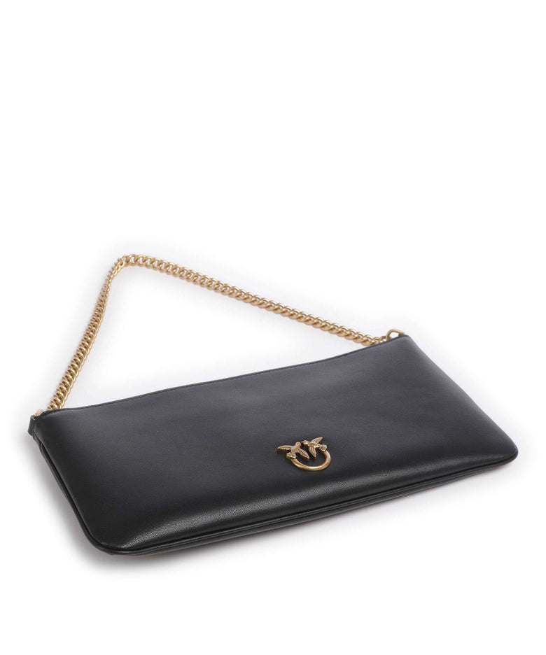 Pinko Flat Horizontal Shoulder bag nero