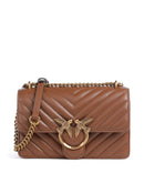 Pinko Love One Mini Schoudertas marrone/leone/antique gold