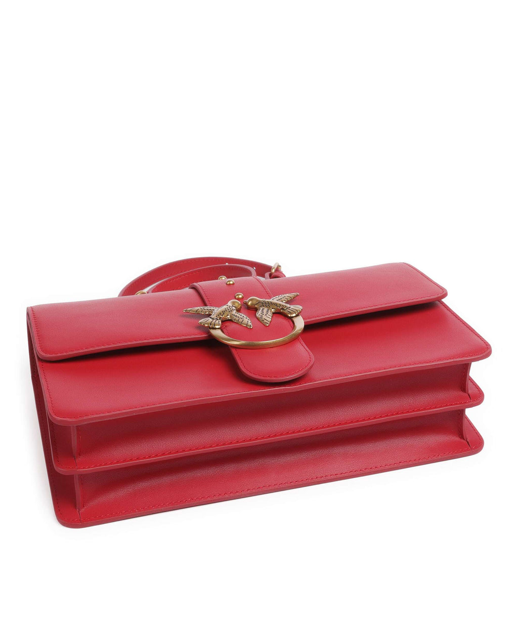 Pinko Love One Classic Crossbody bag rosso