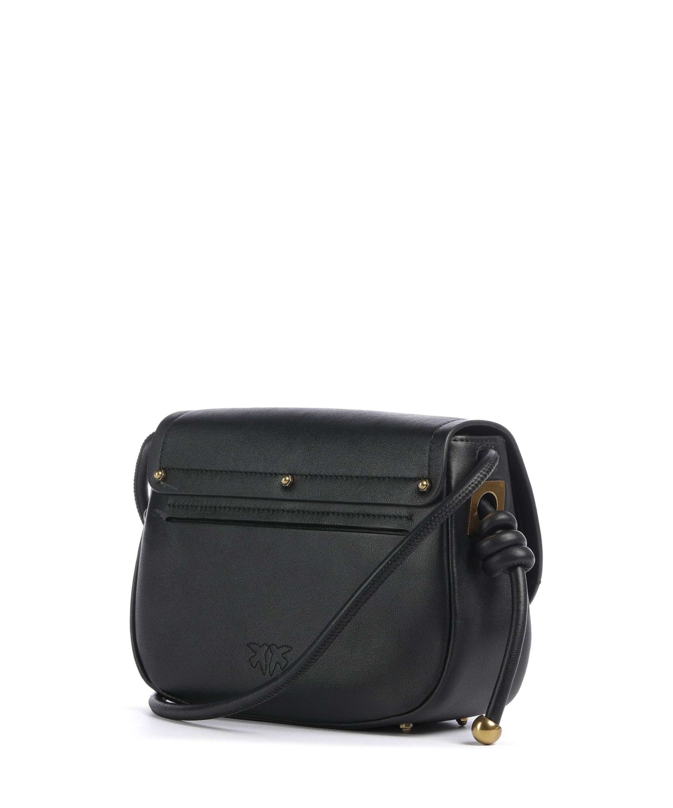Pinko Saddle Mini Crossbody bag nero/antique gold