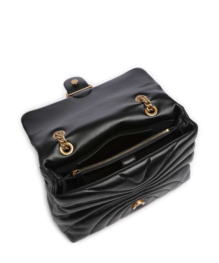 Pinko Love Puff Classic Shoulder bag nero/antique gold