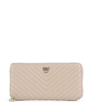 Pinko Ryder Portemonnee beige/grigio fumo/antique gold