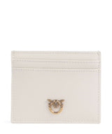 Pinko Creditcardhouder bianco seta/antique gold