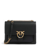 Pinko Love Soft Big Schoudertas nero/antique gold
