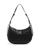 Pinko Half Moon Mini Shoulder bag nero/antique gold