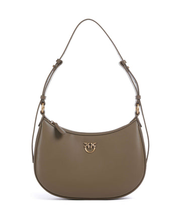 Pinko Half Moon Mini Schoudertas scricciolo/antique gold