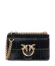 Pinko Love One Mini Schoudertas nero/antique gold