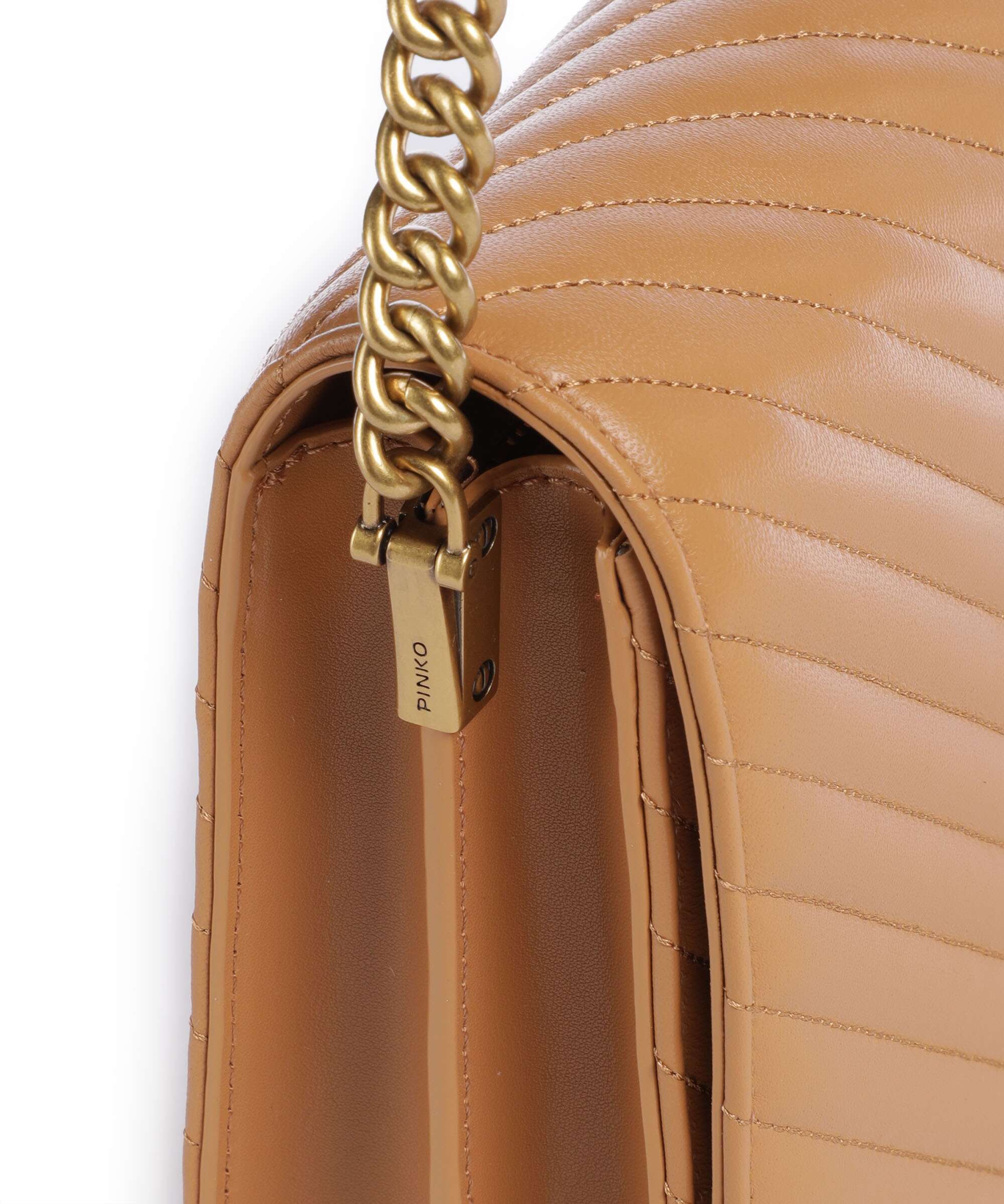 Pinko Love Click Classic Crossbody bag torrone/antique gold