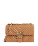 Pinko Love One Classic Schoudertas torrone/antique gold