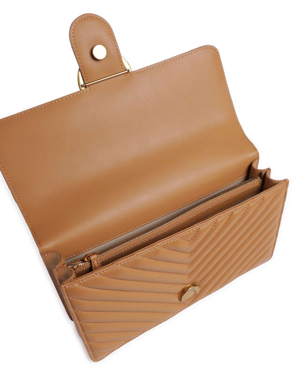 Pinko Love One Classic Shoulder bag torrone/antique gold