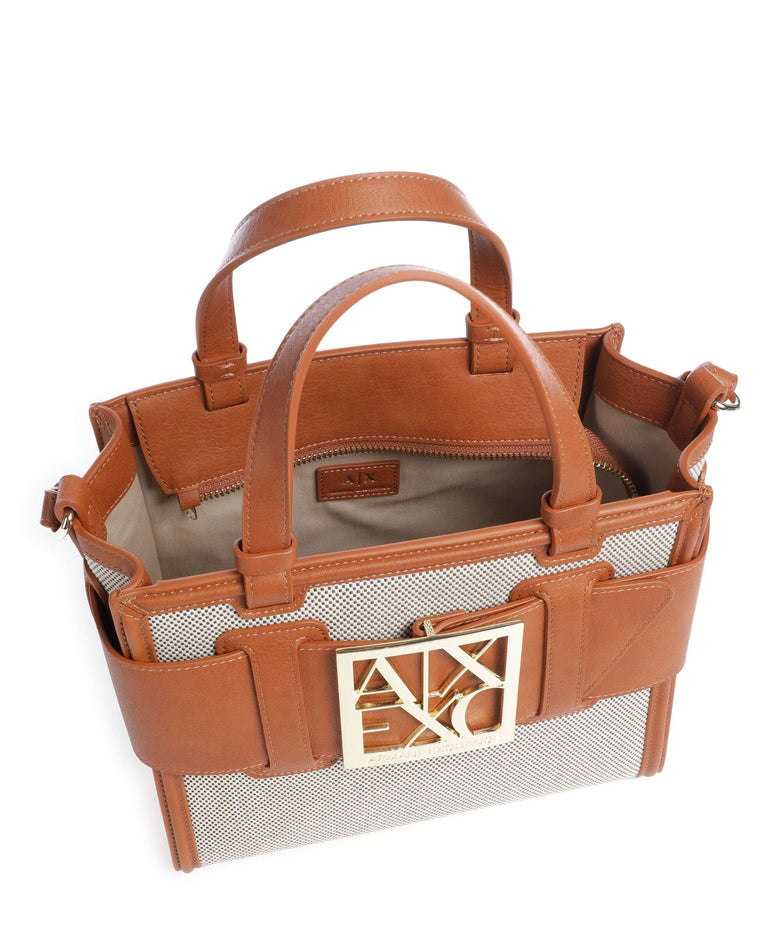 Armani Exchange Handbag light brown