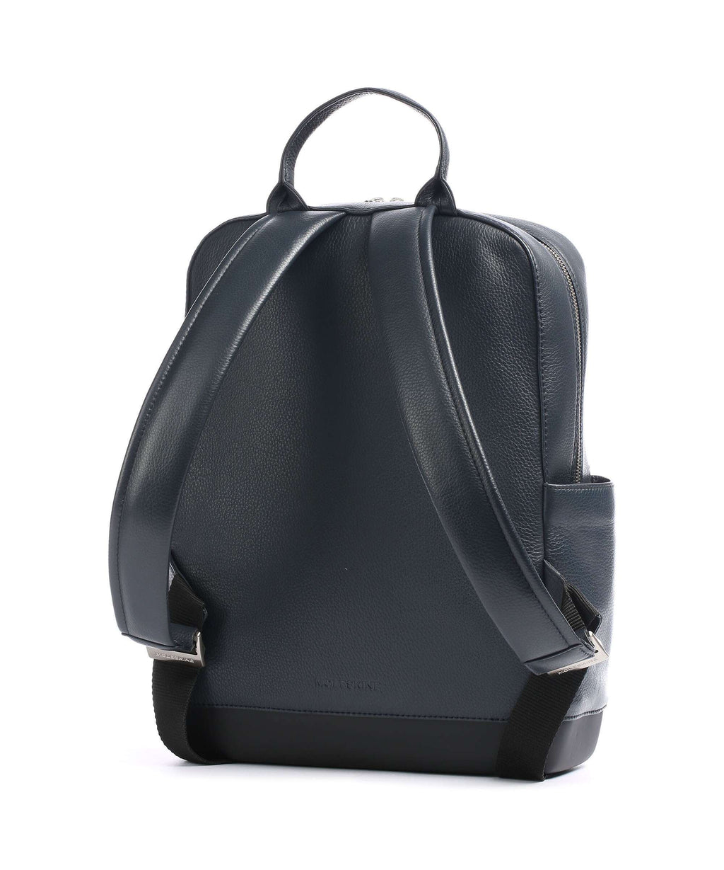 Moleskine Classic Leather Backpack sapphire blue