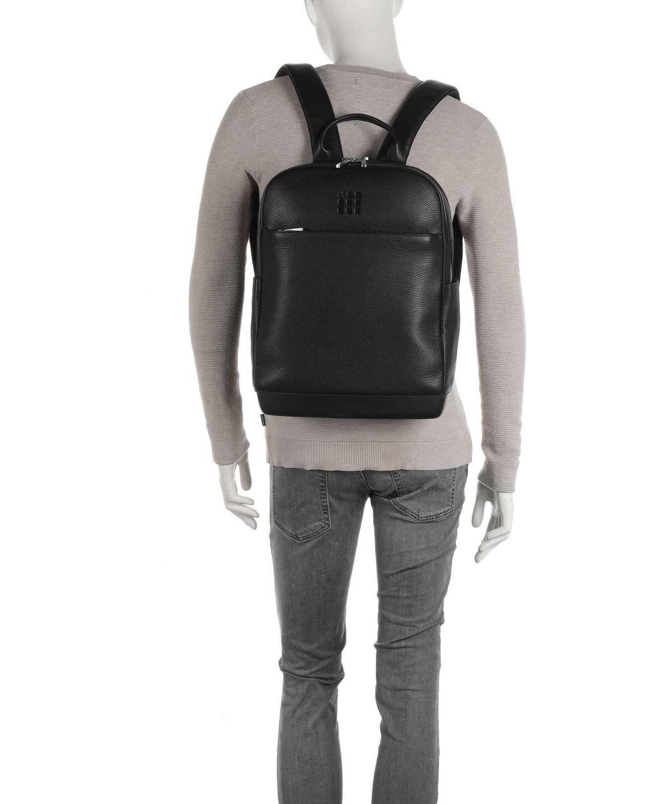 Moleskine Classic Leather Collection Backpack schwarz