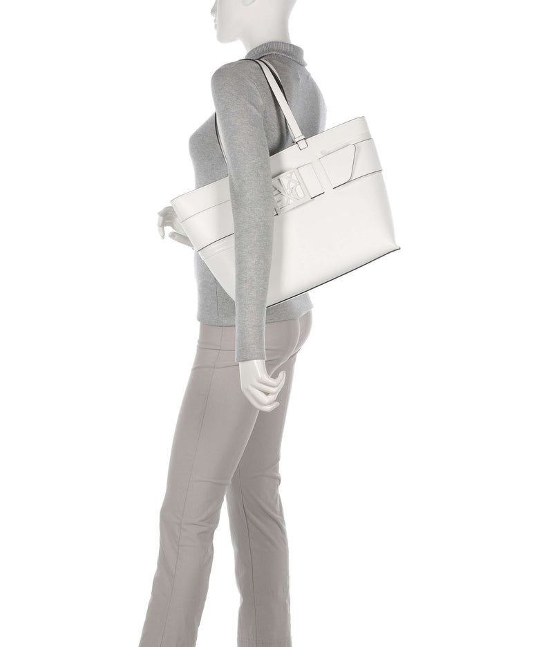 Armani Exchange Susie M Tote bag optical white