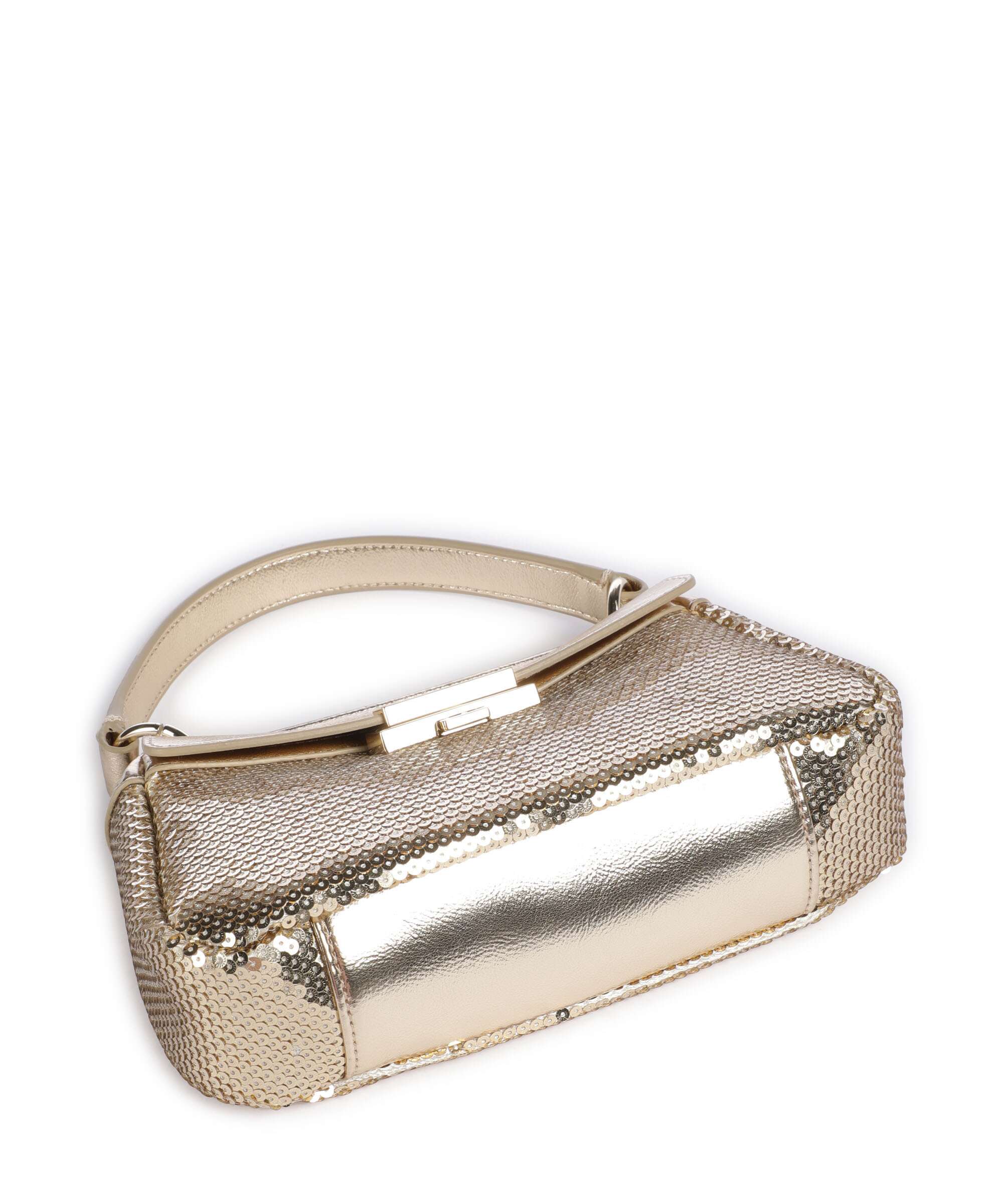 Armani Exchange Wave Crossbody bag gold