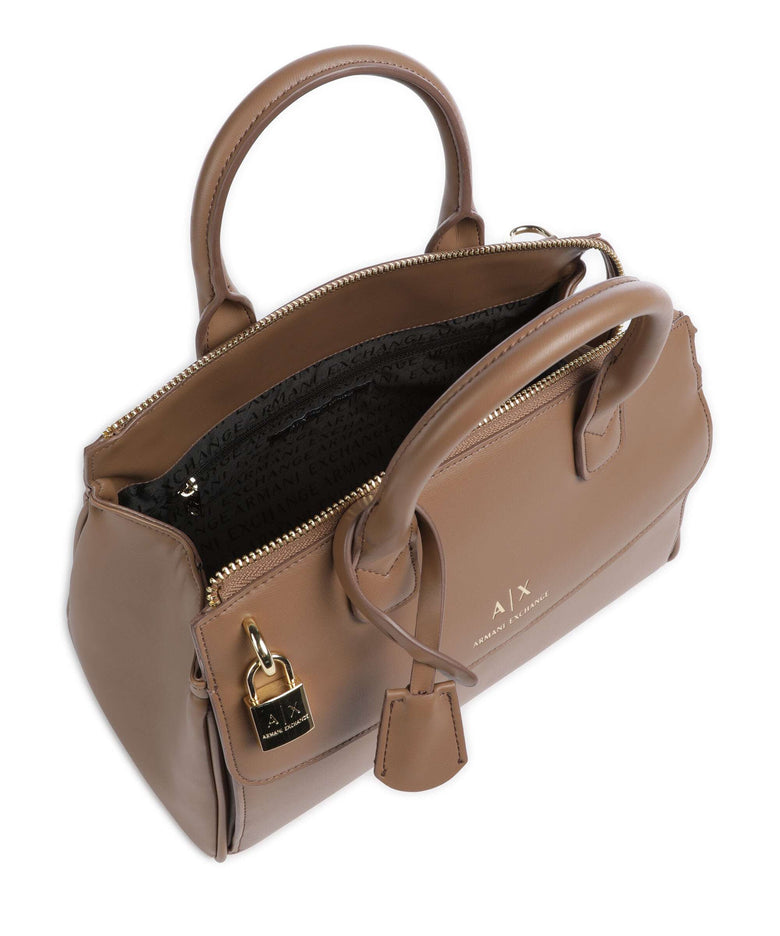 Armani Exchange Jane Handbag dark pisco