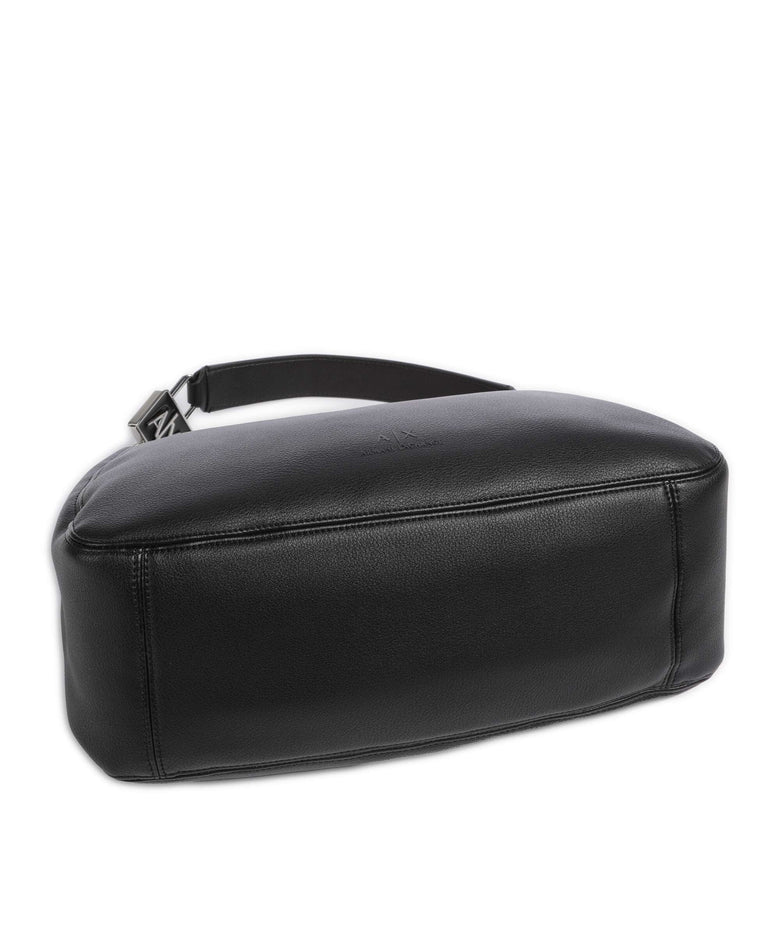 Armani Exchange Audrey M Hobo bag black