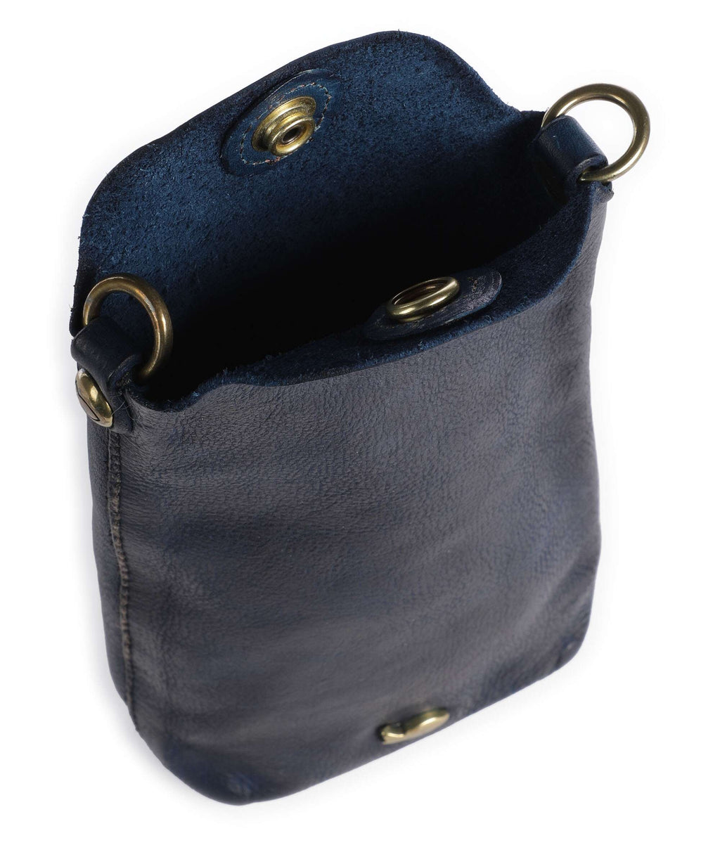 Campomaggi Phone bag zaffiro