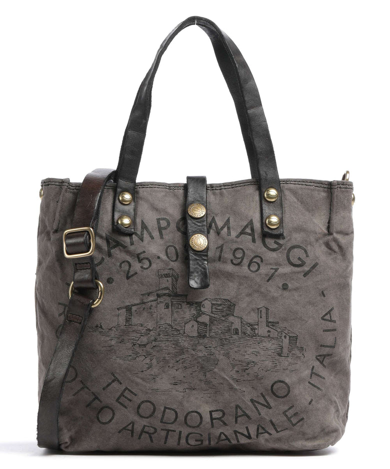 Campomaggi Handbag beige/grigio/nera