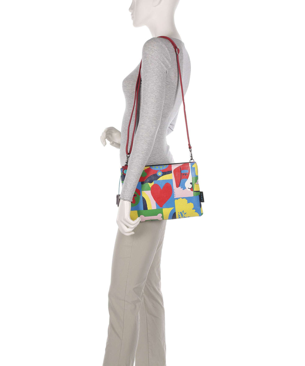 Gabs Pop Print Beyonce Shoulder bag dogs in love