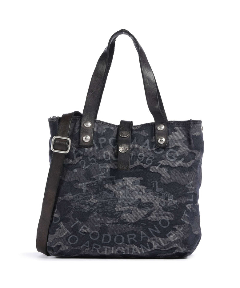Campomaggi Handbag camouflage grigio