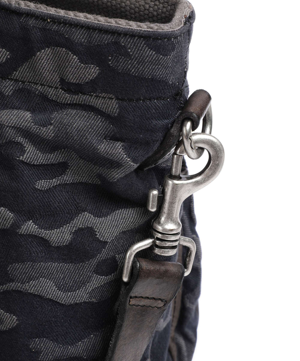 Campomaggi Backpack bag camouflage blue/dark grey