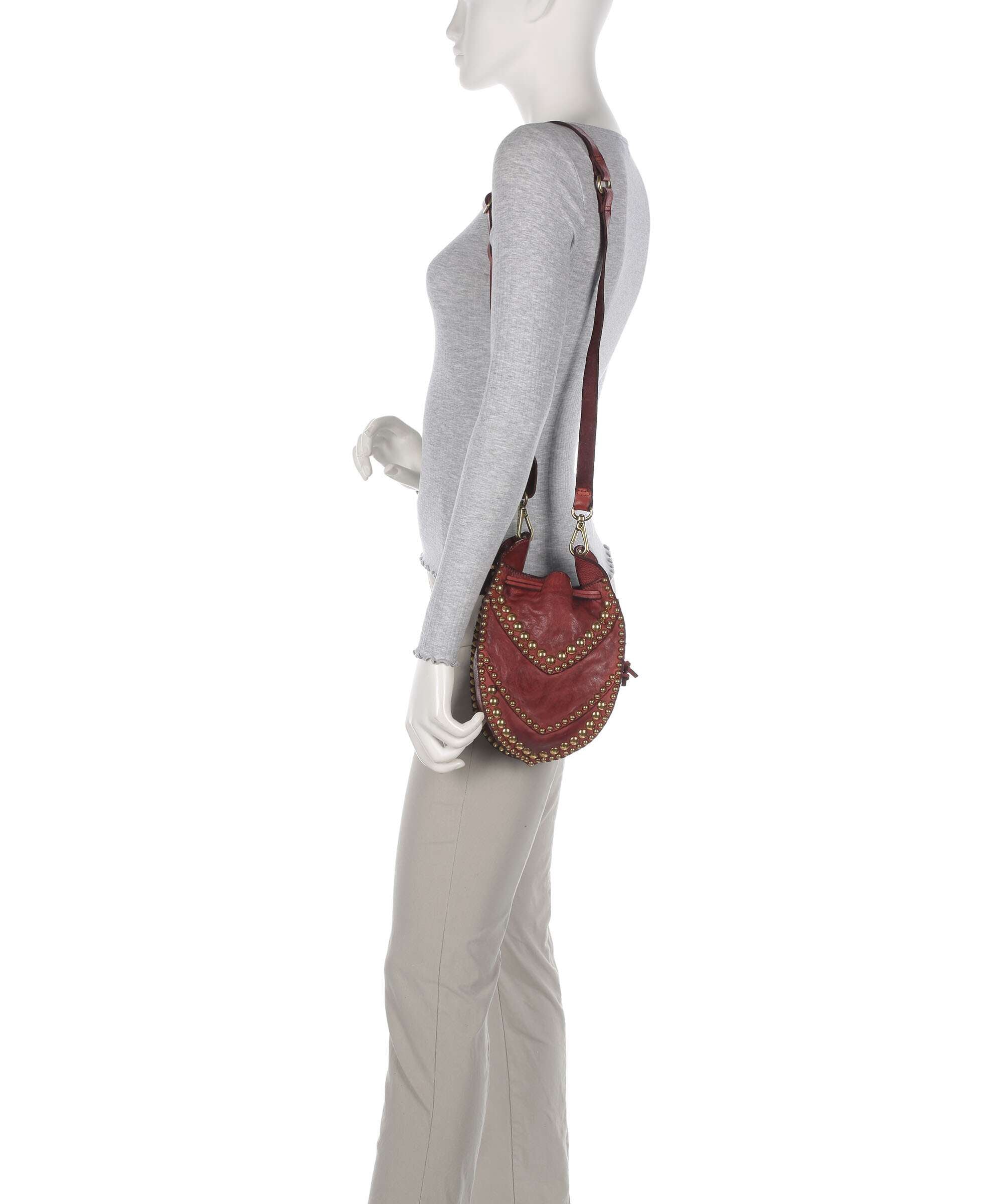 Campomaggi Bucket bag burgundy